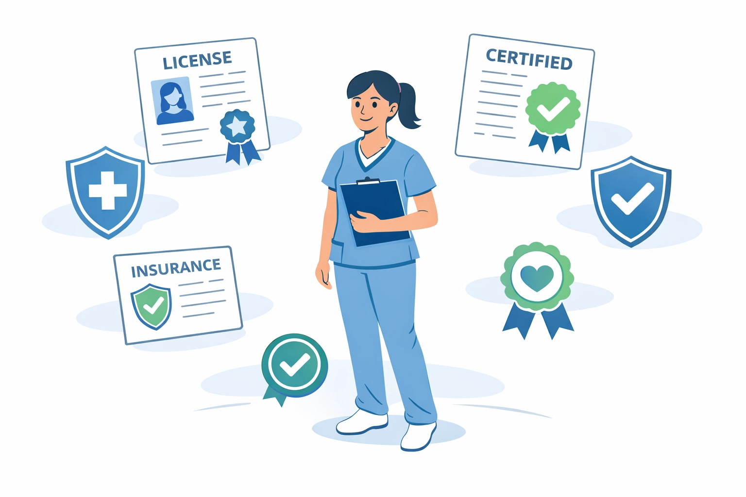 Licensed home health care caregiver credentials and certifications in Austin TX
