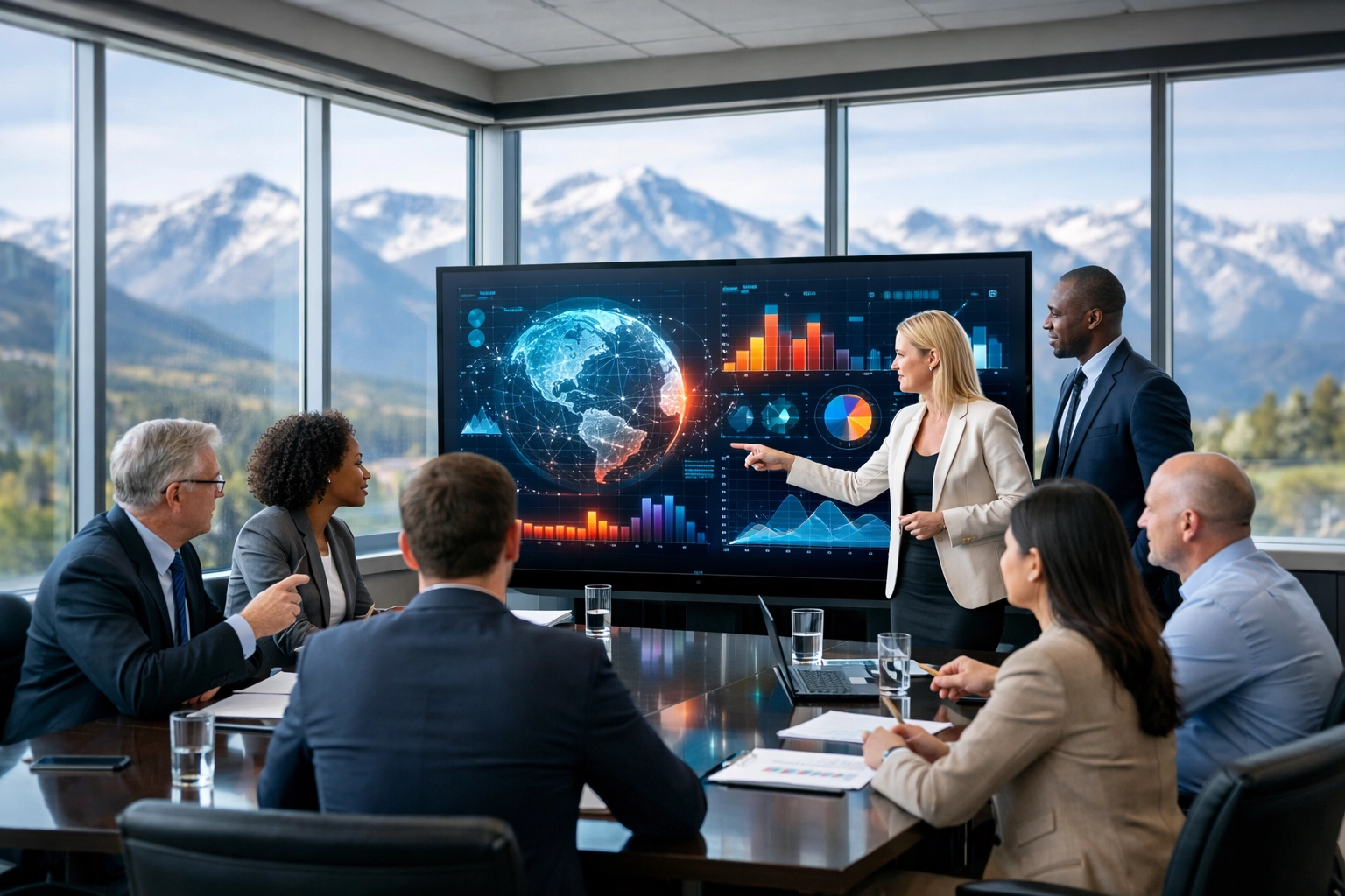 Dakdan Worldwide experts analyzing media asset framework data for global brand solutions.