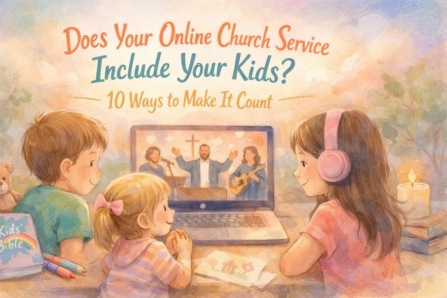 [HERO] Does Your Online Church Service Include Your Kids? 10 Ways to Make It Count