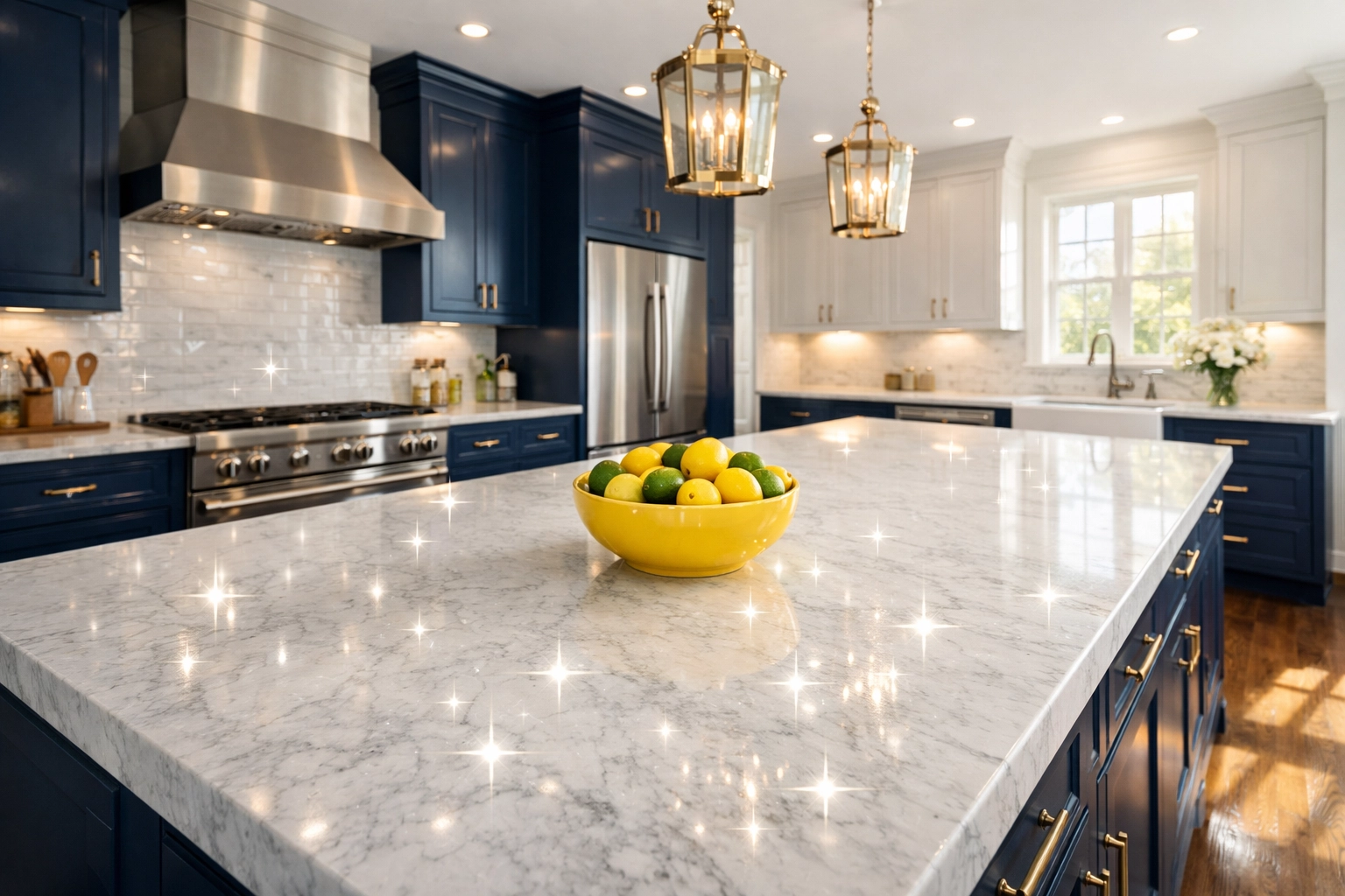 Professionally cleaned kitchen in Ashburnham with sparkling surfaces after a House Cleaning Ashburnham MA visit.