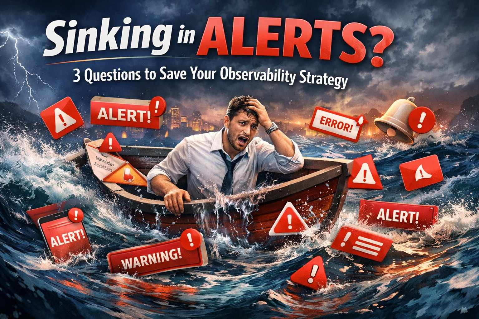 [HERO] Sinking in Alerts? 3 Questions to Save Your Observability Strategy