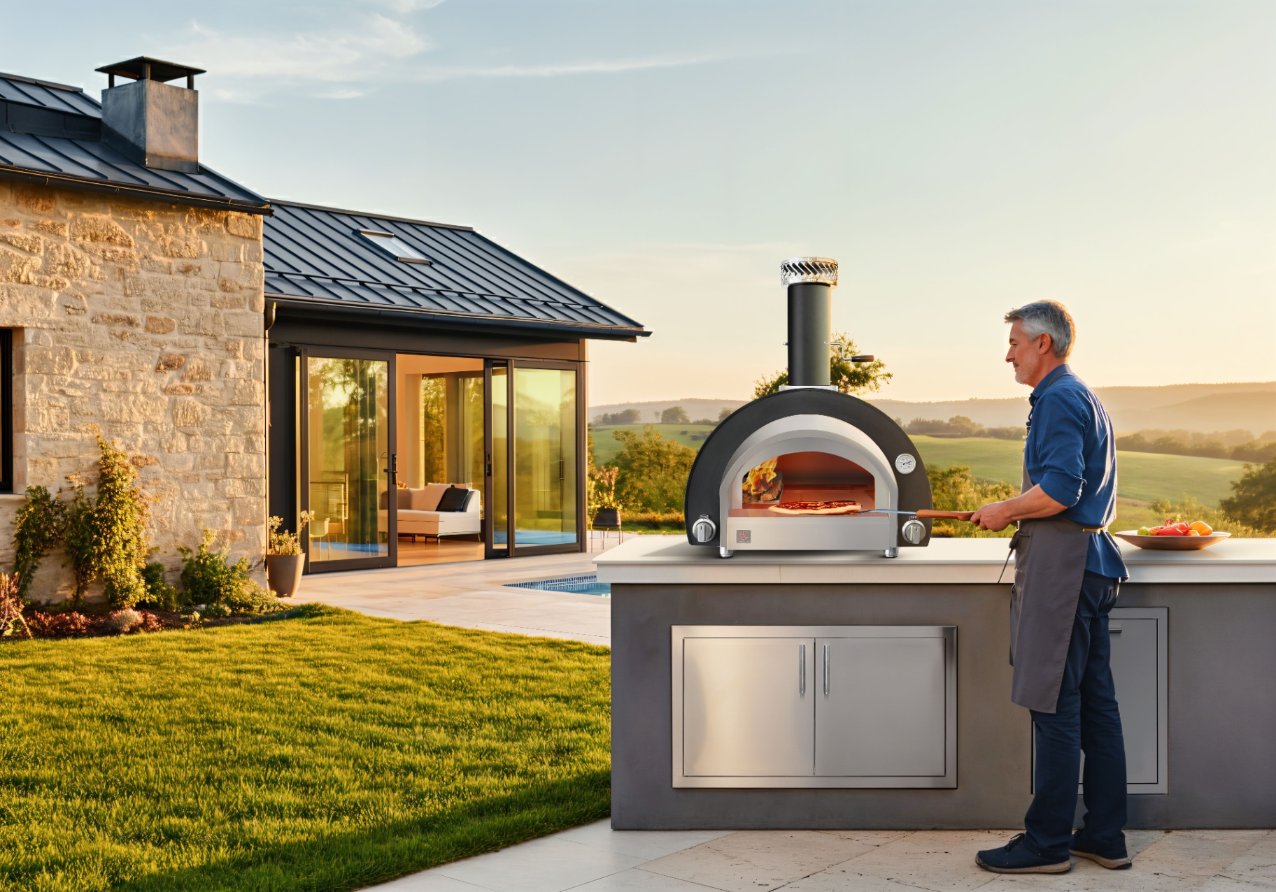 Outdoor Kitchen Premium Pizza Oven