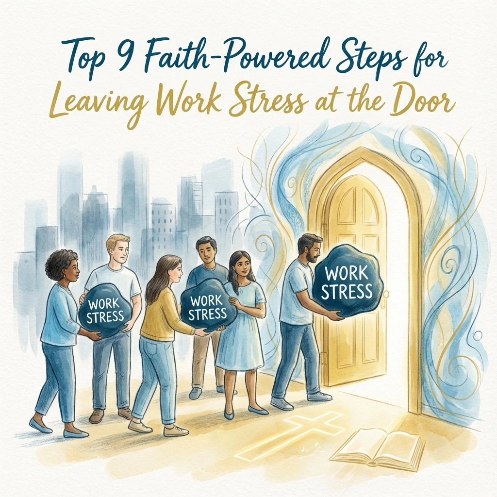 Top 9 Faith-Powered Steps for Leaving Work Stress at the Door