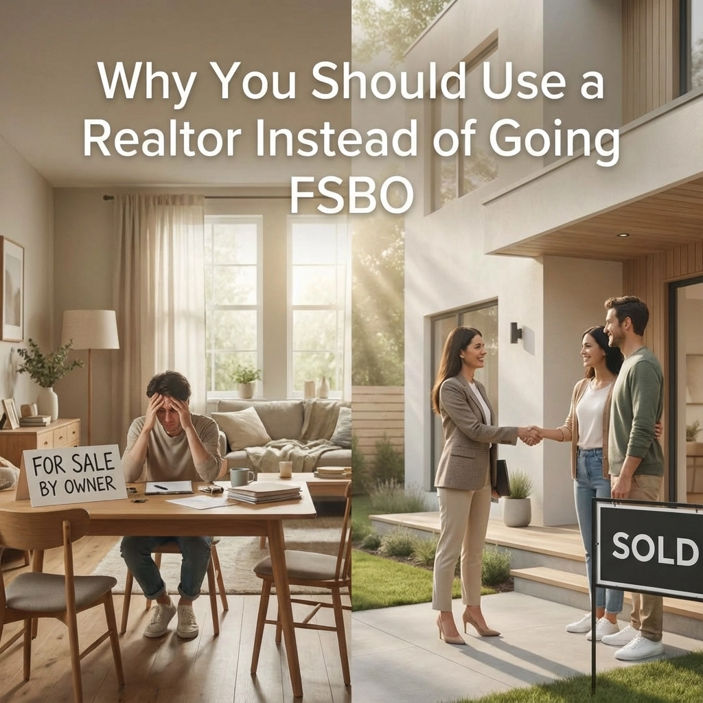 Why You Should Use a Realtor Instead of Going FSBO (For Sale By Owner)