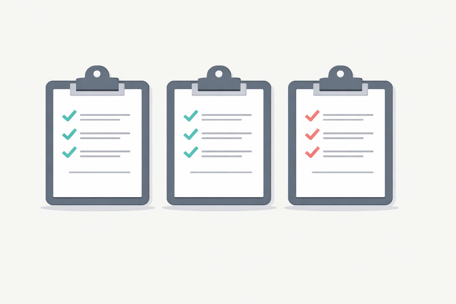 Three handyman quotes and estimates side by side for comparison