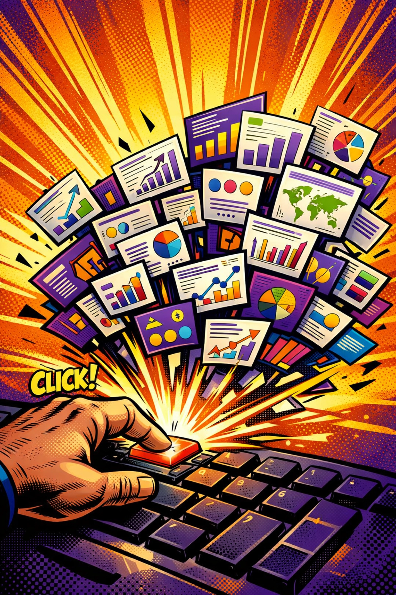 Automate presentations and slide creation instantly with one click using AI business tools.