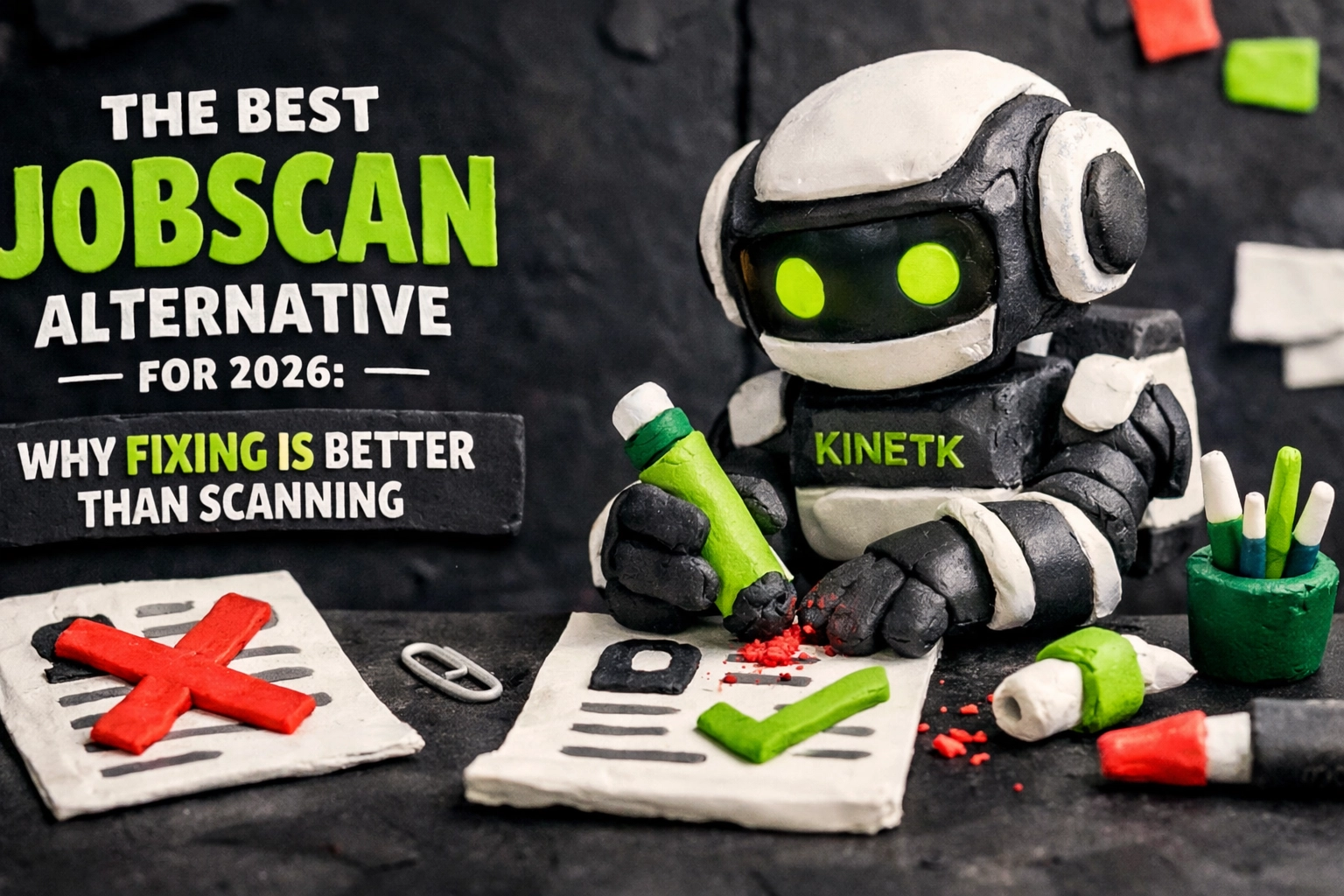 The Best Jobscan Alternative for 2026: Why Fixing is Better Than Scanning