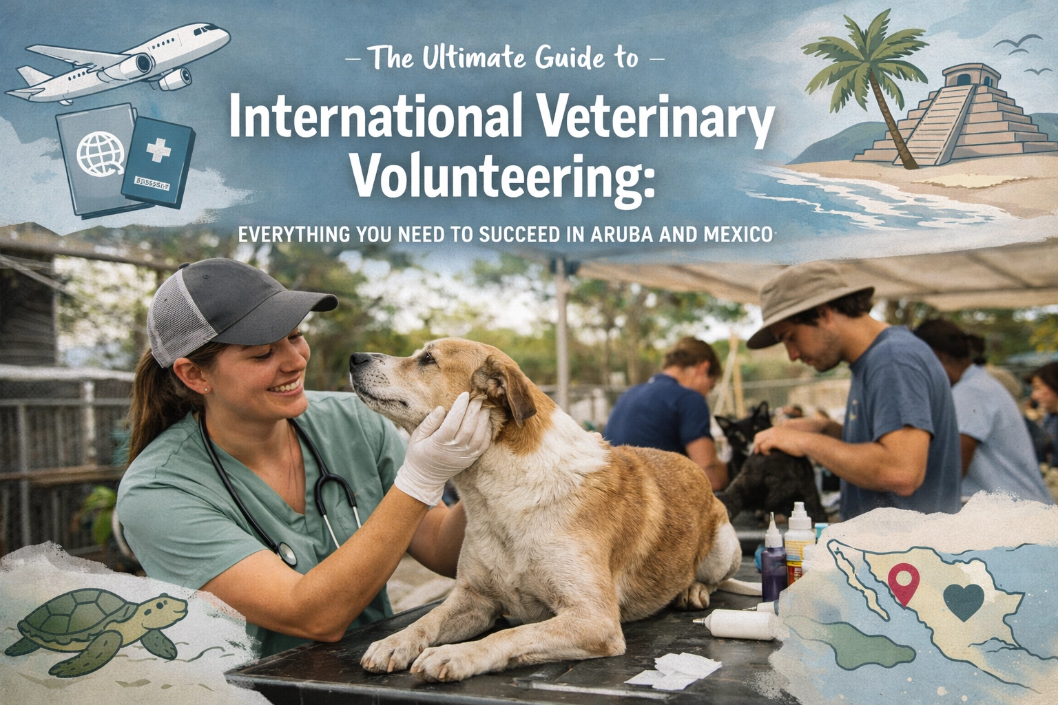 [HERO] The Ultimate Guide to International Veterinary Volunteering: Everything You Need to Succeed in Aruba and Mexico