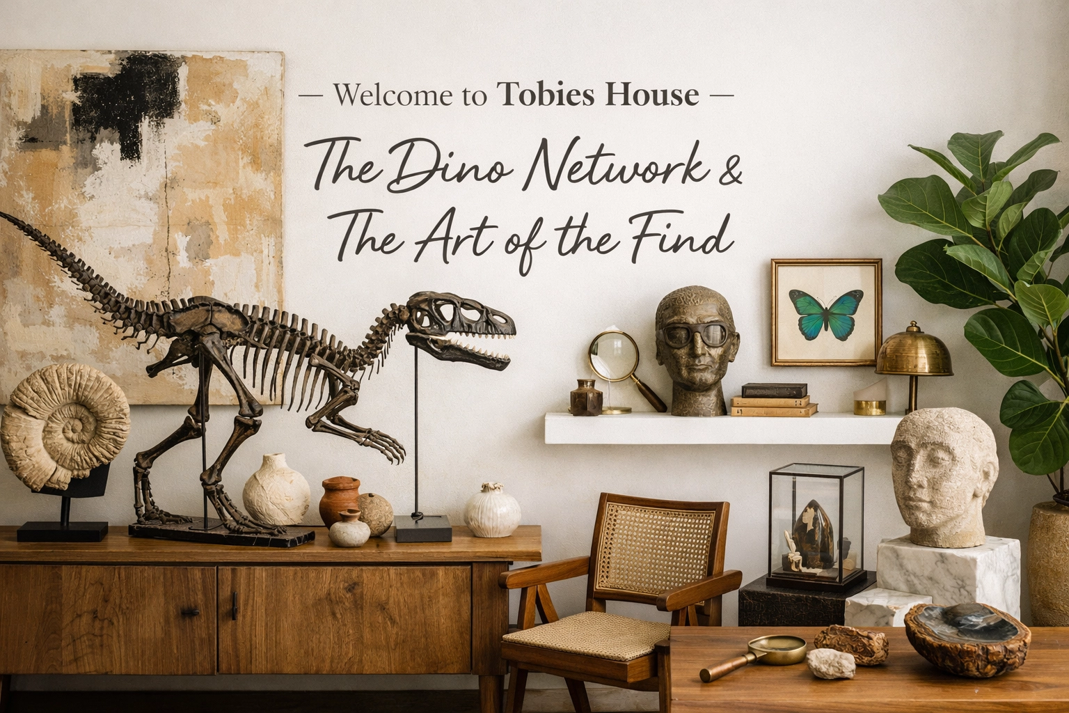 [HERO] Welcome to Tobies House: The Dino Network & The Art of the Find
