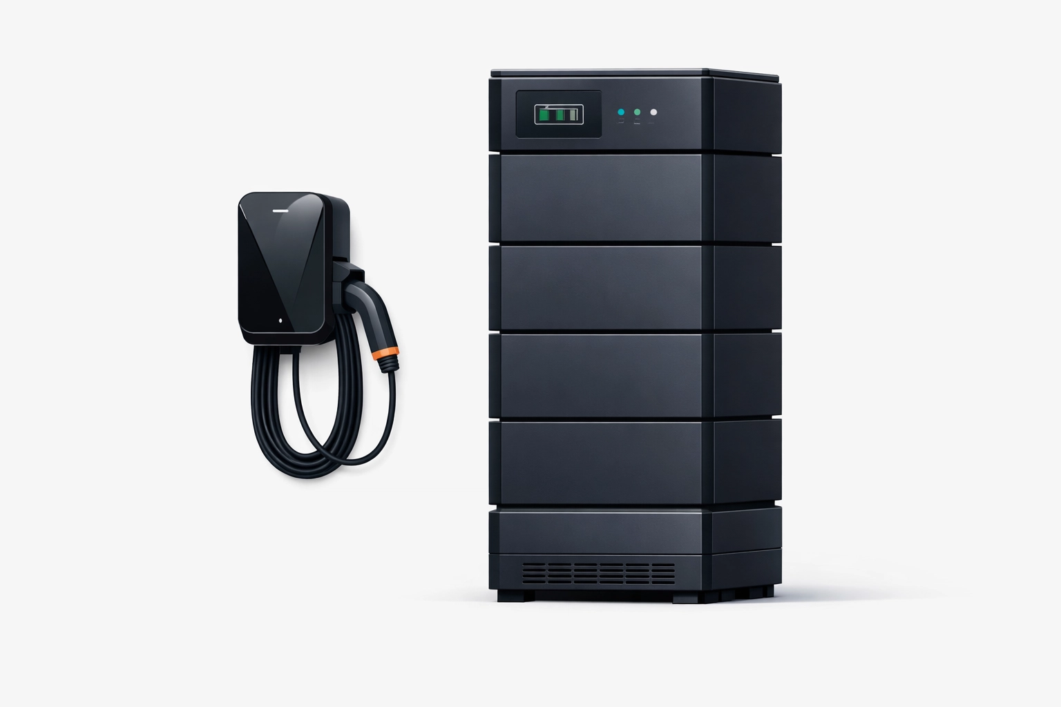 Modularer PV-Batteriespeicher und Wallbox zur Optimierung des Eigenverbrauchs in Wien.