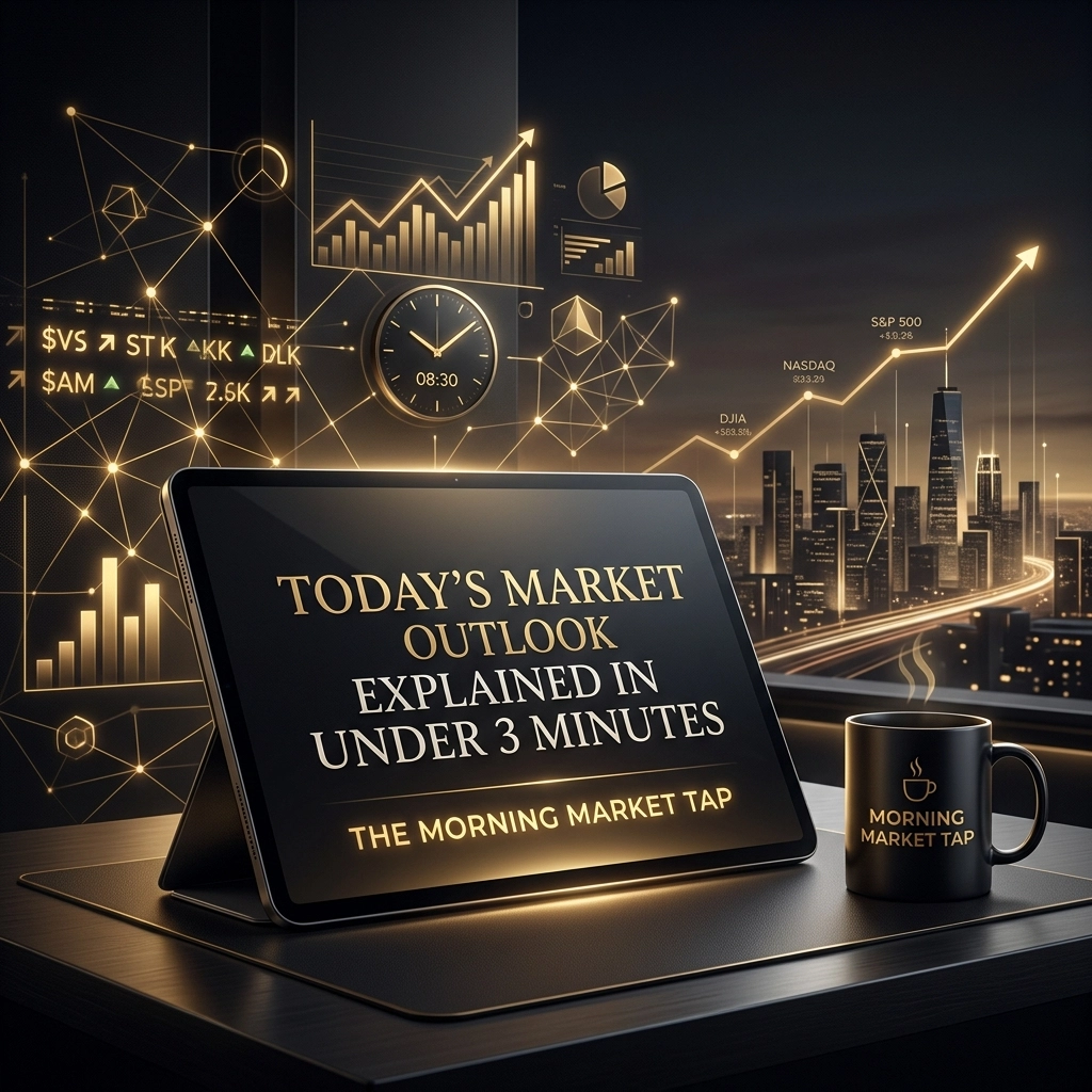 [HERO] Today’s Market Outlook Explained in Under 3 Minutes: The Morning Market Tap