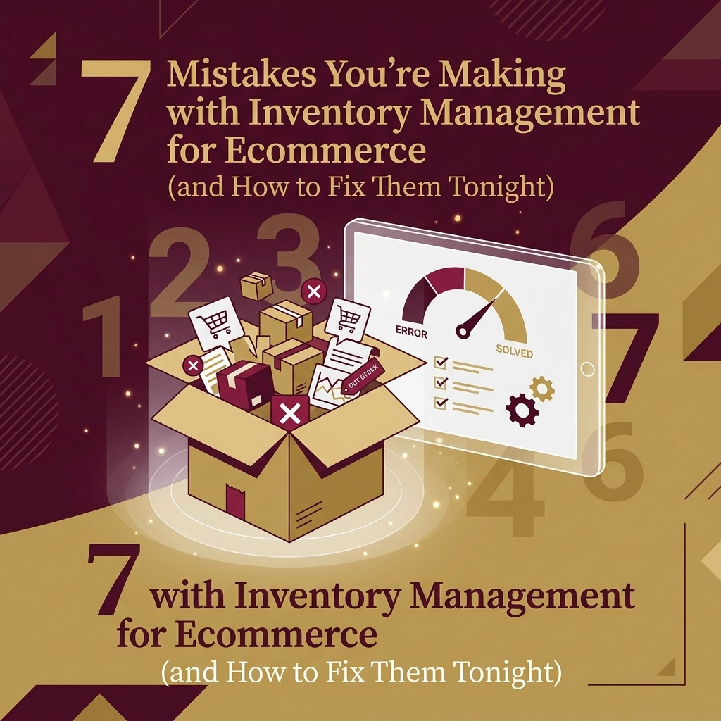 [HERO] 7 Mistakes You’re Making with Inventory Management for Ecommerce (and How to Fix Them Tonight)