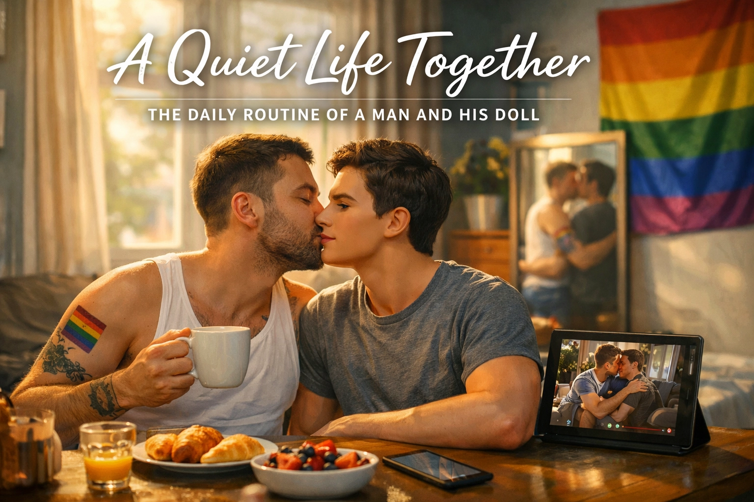 A Quiet Life Together The Daily Routine of a Man and His Doll