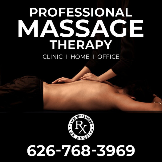 Therapist performing professional massage