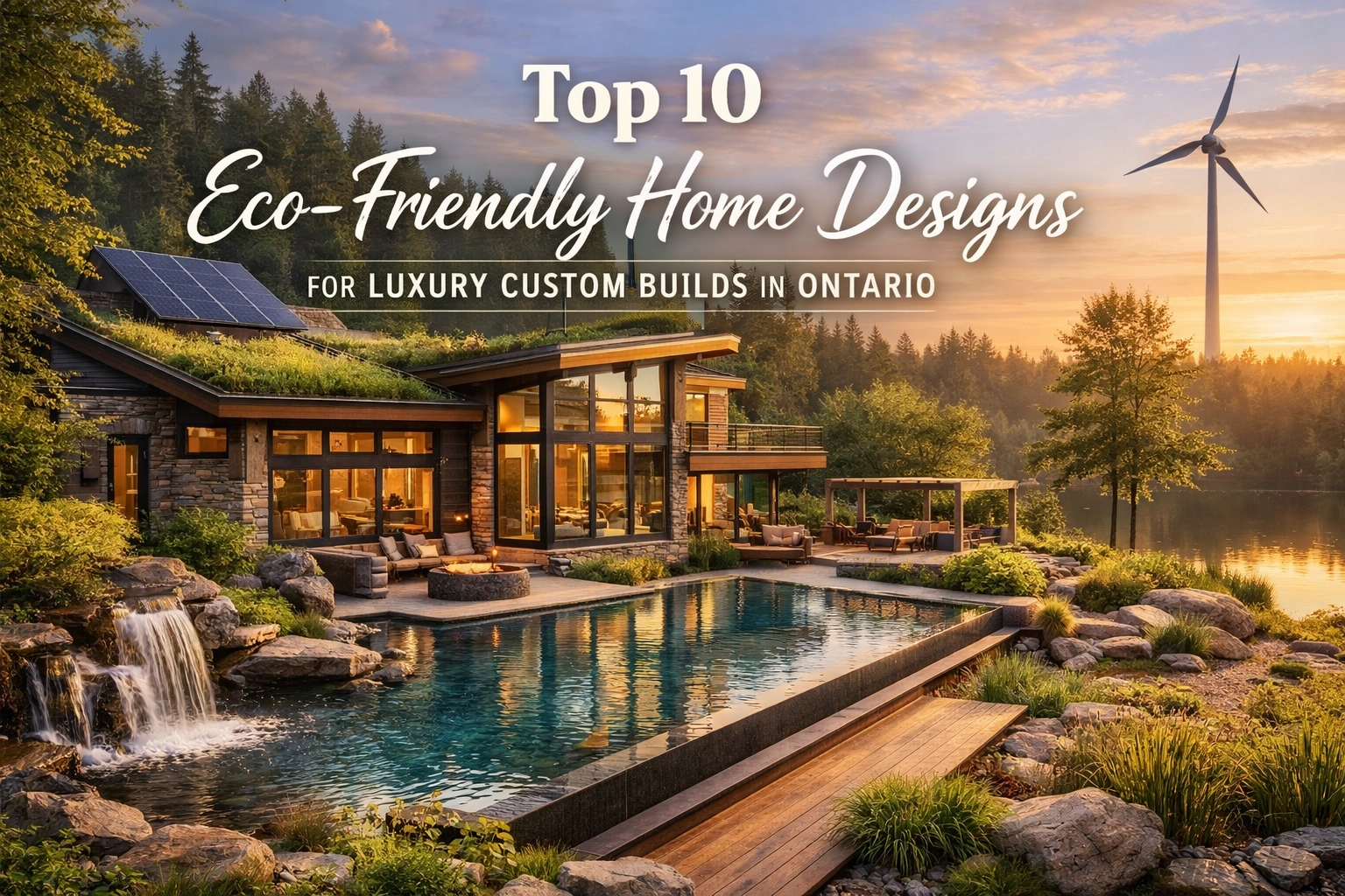 [HERO] Top 10 Eco-Friendly Home Designs for Luxury Custom Builds in Ontario