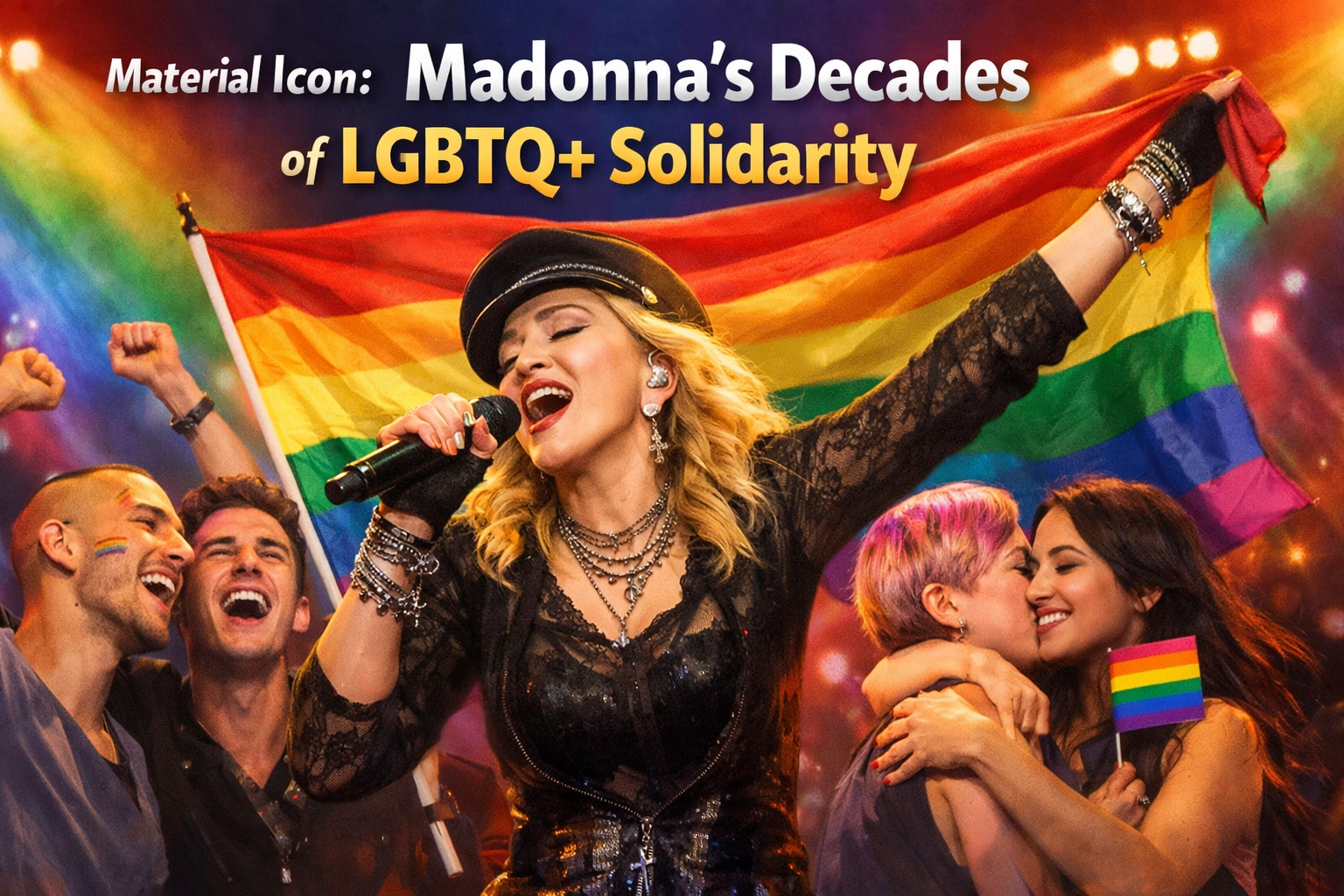 Material Icon: Madonna's Decades of LGBTQ+ Solidarity
