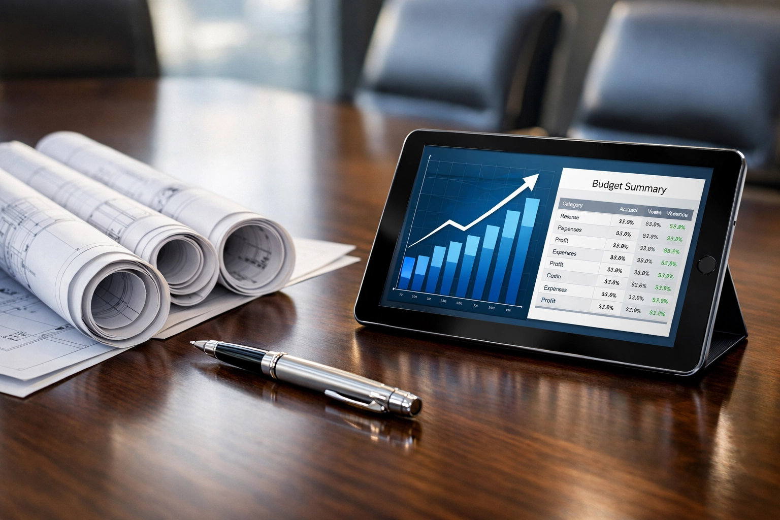 Financial planning tools for financier representation to ensure ROI in healthcare property development.