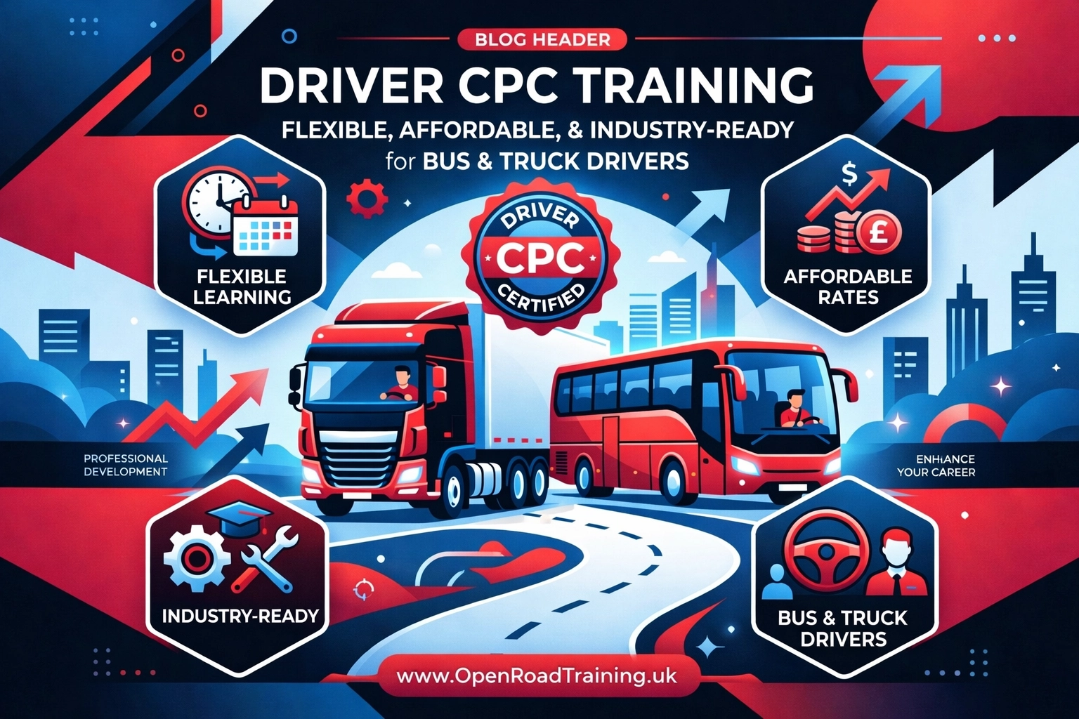 [HERO] Driver CPC Training: Flexible, Affordable, and Industry-Ready for Bus & Truck Drivers