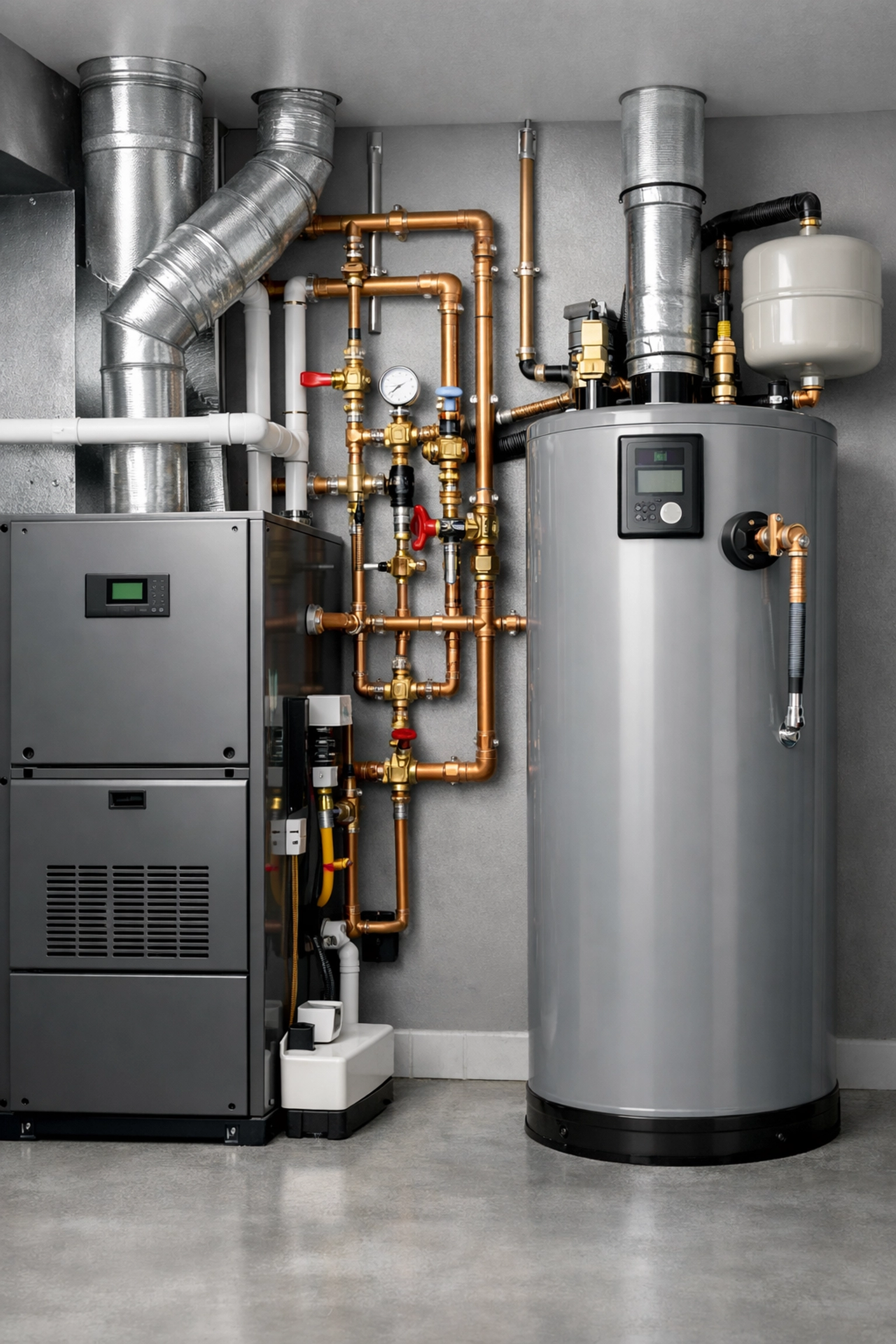 Well-maintained mechanical room signaling quality property care