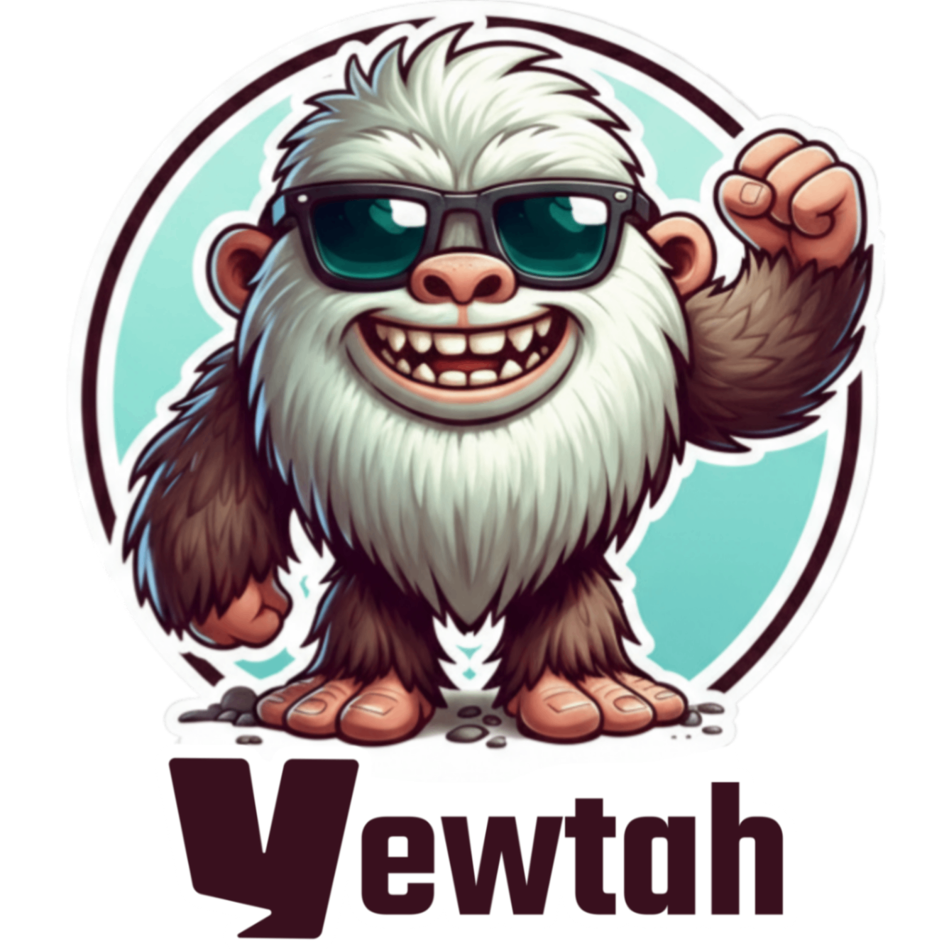 Yewtah Yeti Mascot