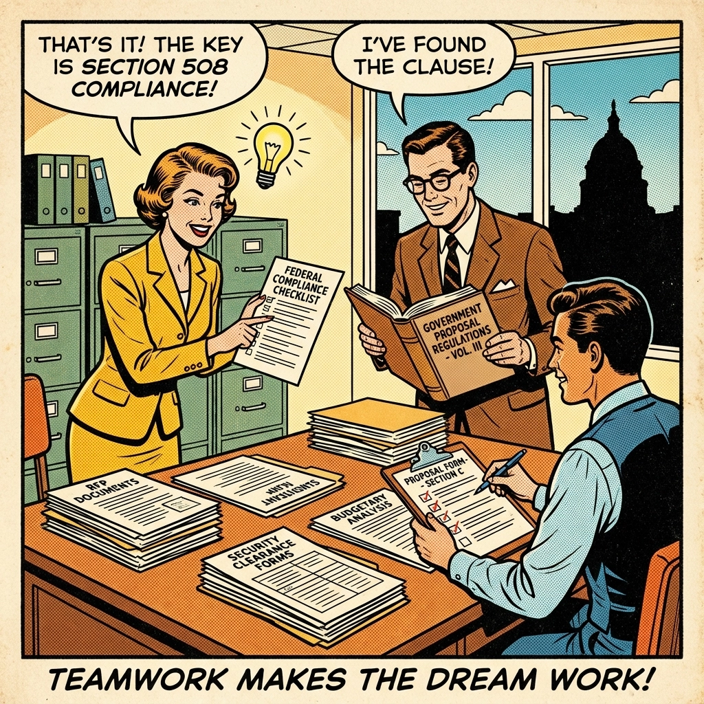 Compliance matrix preventing federal proposal compliance mistakes