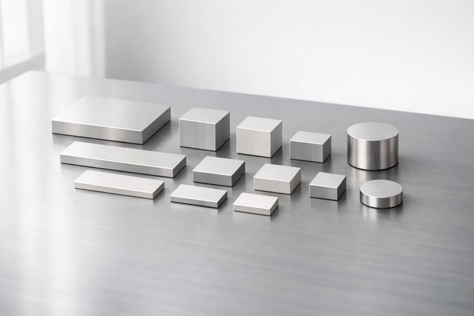 Organized professional workspace with aligned geometric blocks symbolizing strategic resource maximization and RevOps.