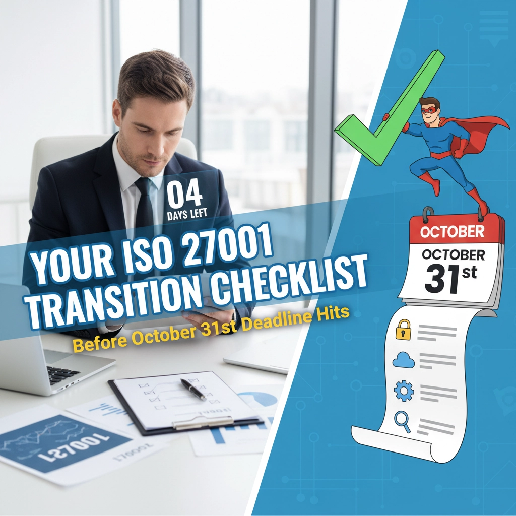 4 Days Left: Your ISO 27001 Transition Checklist (Before October 31st Deadline Hits)