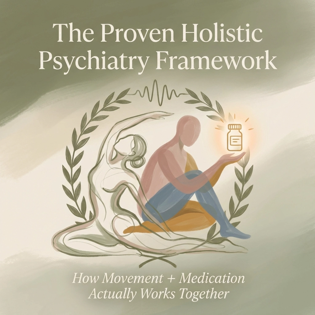 The Proven Holistic Psychiatry Framework: How Movement + Medication Actually Works Together