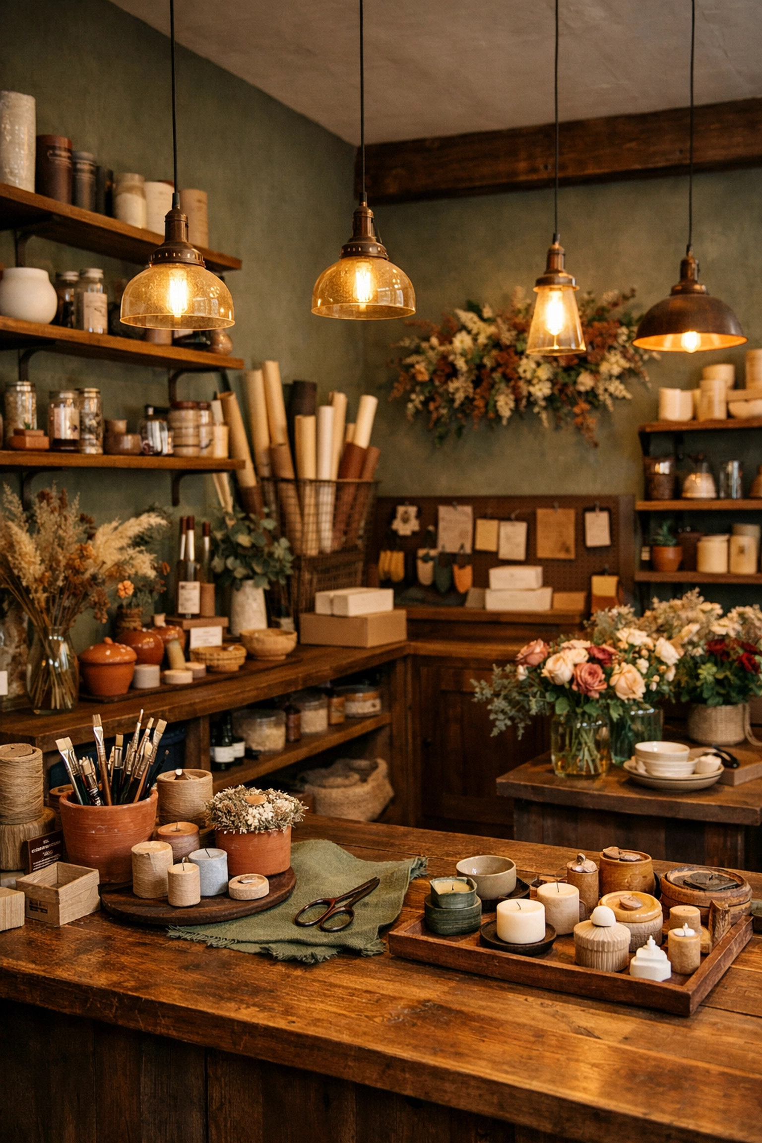 Authentic professional interior of a local brand used to replace generic stock photos on a website.