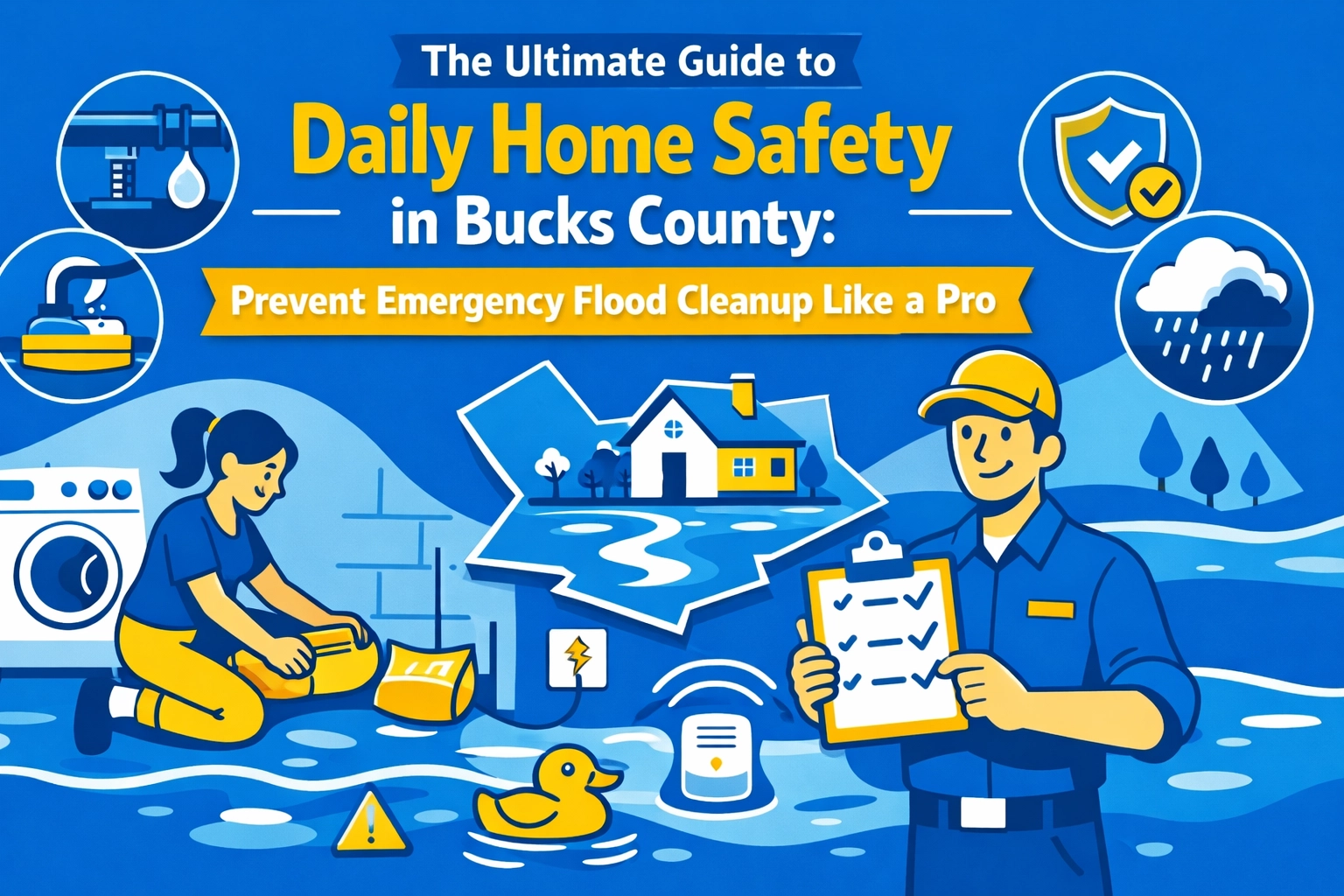 [HERO] The Ultimate Guide to Daily Home Safety in Bucks County: Prevent Emergency Flood Cleanup Like a Pro
