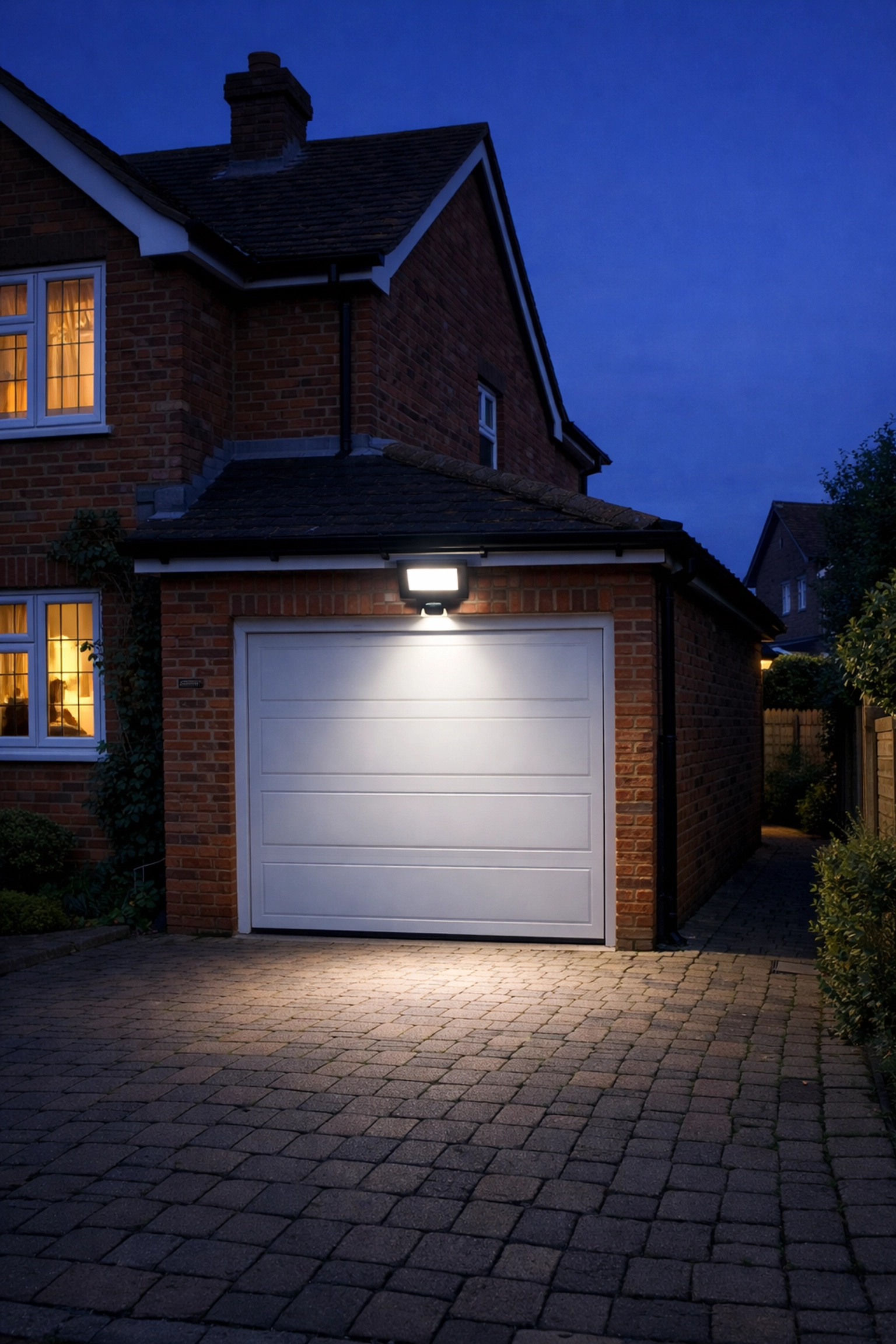 LED floodlight installation in Dorset, serviced by our emergency electrician Bournemouth team.