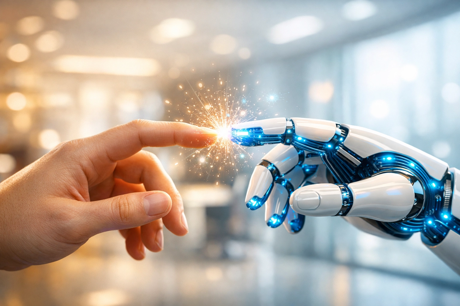 Erfolgreiche KI-Analysen für den Mittelstand durch die Kooperation von Mensch und Maschine.