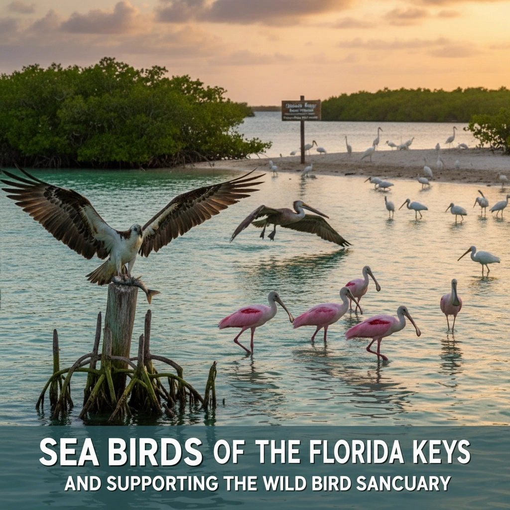Sea Birds of the Florida Keys and Supporting the Wild Bird Sanctuary
