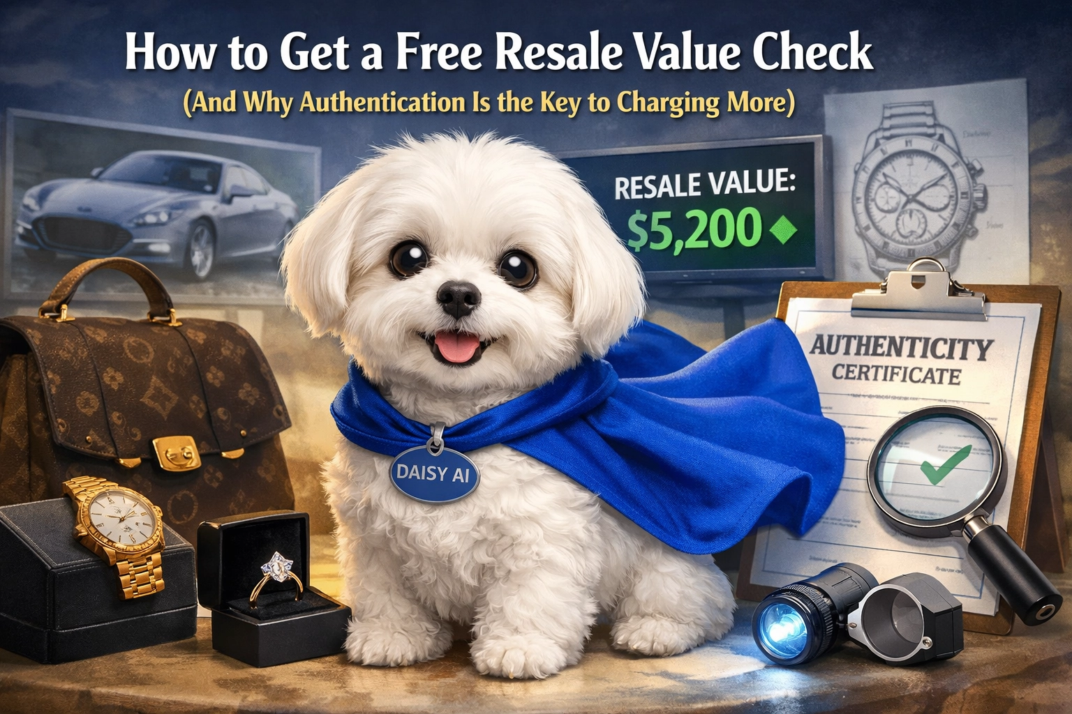 [HERO] How to Get a Free Resale Value Check (And Why Authentication Is the Key to Charging More)