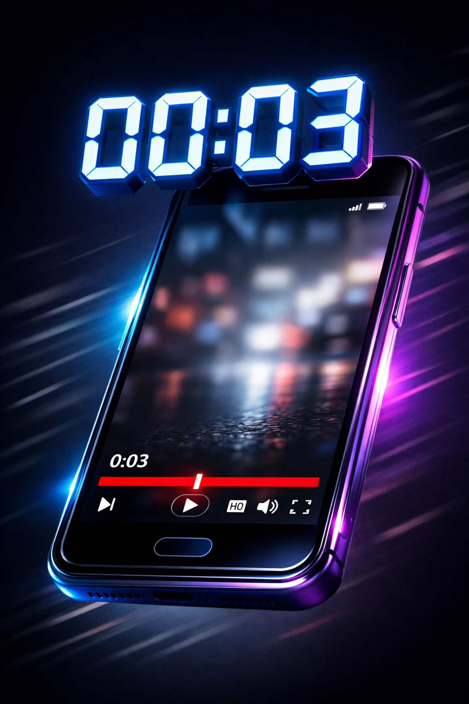 Simon Leung video marketing 3-second hook rule with smartphone displaying critical first moments