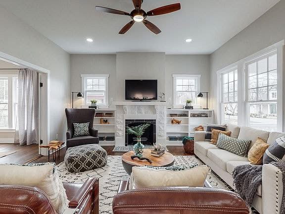 Renovated Living Room