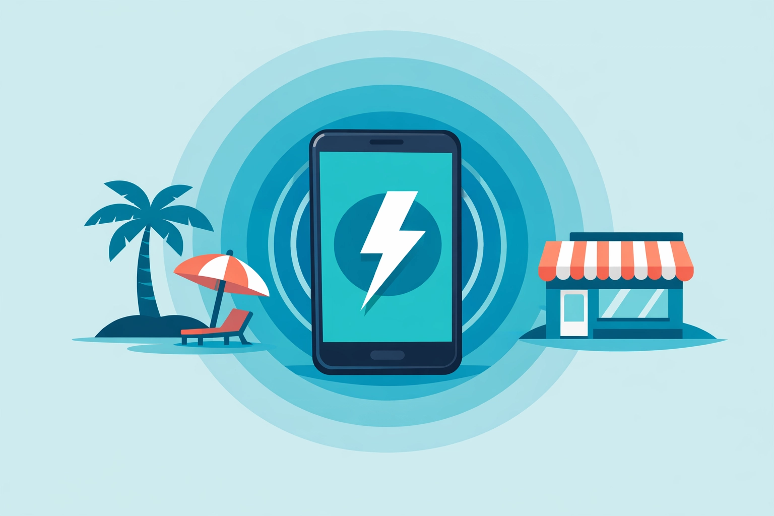 Fast loading mobile website serving Venice Florida businesses and tourists