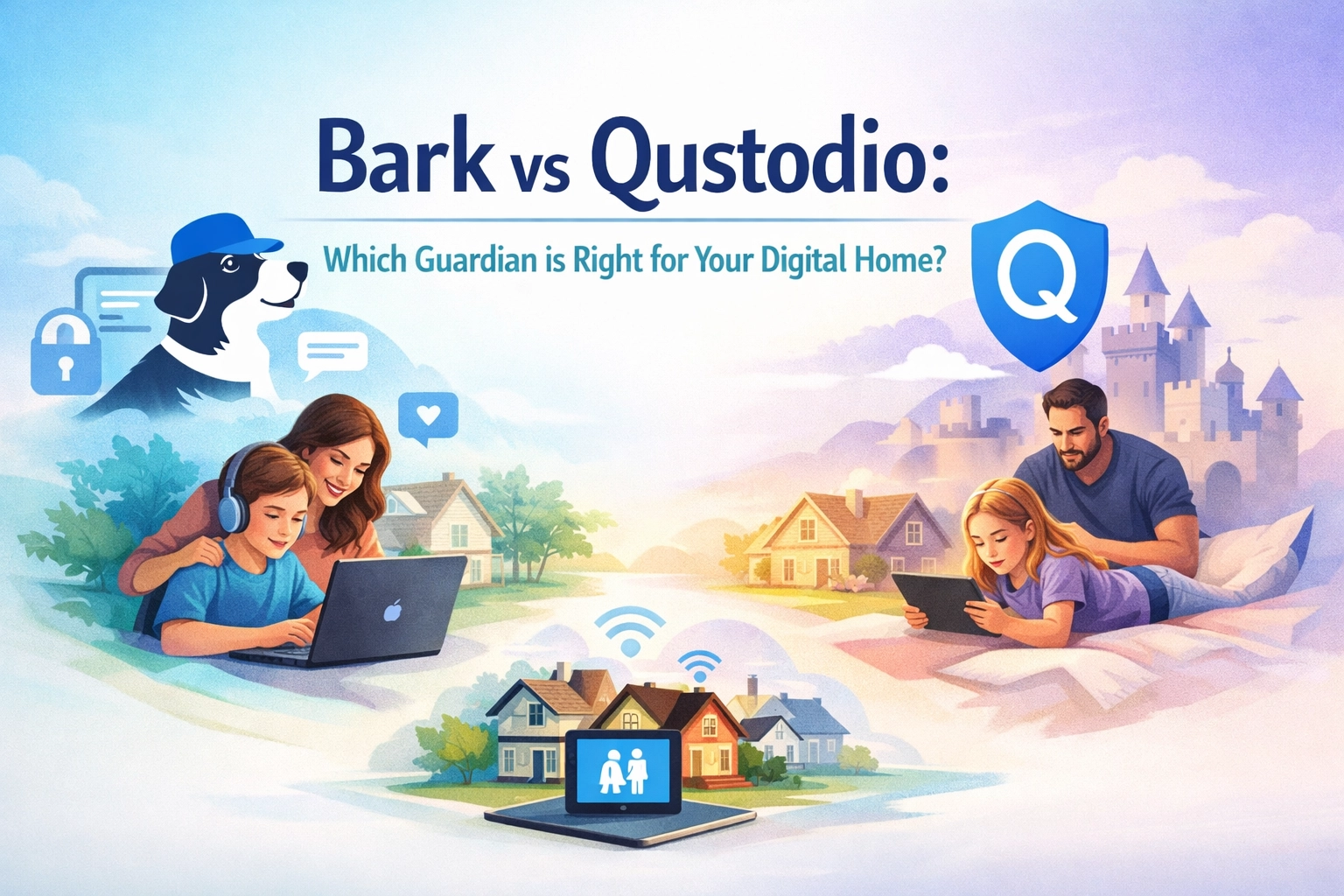 If you're a parent trying to raise kids in a world where smartphones feel as essential as backpacks, you've probably asked yourself: How do I protect them without becoming Big Brother?  It's a tough balance: one that requires wisdom, discernment, and maybe a little tech help. Enter Bark  and Qustodio , two of the most popular parental control apps on the market. Both promise to keep your kids safe online, but they take wildly different approaches. Think of it this way: Qustodio is the watchful shepherd building fences around the pasture, while Bark is the alert system watching for wolves in the conversation. So which one belongs in your digital home? Let's break it down with a Christian lens, real talk, and practical guidance.  Christian Safety Ratings: How Effective Are These Tools?  Qustodio: ⭐⭐⭐⭐ (4/5 Stars)  Best for:  Younger children (elementary through early middle school) who need clear boundaries and structured screen time. Strengths:  Qustodio excels at creating a controlled digital environment. With 29 web filtering categories, granular app controls, and detailed time routines, it prevents problems before they start. Parents get full visibility into browsing history, app usage, and even real-time location tracking with 30-day history. Weaknesses:  The heavy-handed approach can feel invasive to teens, potentially damaging trust. It's also less effective at monitoring social media conversations where many modern risks hide.  Bark: ⭐⭐⭐⭐½ (4.5/5 Stars)  Best for:  Teens and tweens who are active on social media and need smart monitoring without constant surveillance. Strengths:  Bark uses AI to scan messages, posts, and comments across 30+ platforms: flagging concerning content like cyberbullying, sexual material, depression indicators, and online predators. It alerts parents only when genuine threats appear, preserving privacy for normal conversations. Weaknesses:  Limited screen time controls compared to Qustodio. Less effective for younger kids who need firm boundaries more than conversation monitoring.  Red Flags: Privacy Concerns Every Parent Should Know  Here's the uncomfortable truth both companies won't lead with: all parental control apps access your child's private communications . Whether it's Bark's AI scanning or Qustodio's full message logs, you're reading their texts, emails, and social posts. Privacy Red Flag Count: Qustodio:  🚩🚩🚩🚩 (4 flags) – Full access to browsing history, messages, call logs, and real-time location Bark:  🚩🚩🚩 (3 flags) – AI scans all communications but only surfaces concerning content to parents The Biblical principle here is stewardship , not ownership (Psalm 127:3). Your kids are gifts entrusted to you, not possessions to control. Both tools can either build trust or destroy it depending on how  you use them. Actionable Parent Guidance: Have the conversation first.  Before installing any  monitoring software, sit down with your kids and explain why. Frame it as protection, not punishment. Be transparent.  Don't hide the app. Secrecy breeds resentment and teaches dishonesty. Adjust as they mature.  What works for a 10-year-old shouldn't be the same system you use for a 16-year-old.  The Core Philosophy: Fences vs. Alerts  Qustodio's Approach:  Build the fence high and strong. Block inappropriate websites before they're accessed. Set time limits so gaming doesn't consume homework hours. Create routines that enforce healthy rhythms. This works beautifully for younger kids who need external structure while they're developing internal self-control. It's the digital equivalent of childproofing your home: you wouldn't leave bleach under the sink and just hope  a toddler makes good choices. Bark's Approach:  Let them roam, but watch for danger signals. Kids can access most content, but Bark's AI acts like a faithful watchdog: silent until it detects real threats in their conversations. This respects a teen's growing autonomy while still providing a safety net. It's training wheels that gradually loosen as they prove responsible, not a cage that stays locked until they're 18.  Feature-by-Feature Breakdown  Screen Time Management: Qustodio:  Granular daily and weekly schedules with advanced options (different rules for weekdays vs. weekends, homework time vs. free time) Bark:  Basic scheduling and focus modes: enough to set bedtime rules but not as detailed Web Filtering: Qustodio:  29 categories with customizable allowlists and blocklists Bark:  17 categories plus AI-powered keyword detection for evolving threats App Controls: Qustodio:  Manages both online and offline apps (blocks games, streaming services, etc.) Bark:  Limited to internet-dependent apps only Social Media Monitoring: Qustodio:  Basic activity logs Bark:  Deep scanning across Instagram, TikTok, Snapchat, Discord, YouTube, and 25+ other platforms Location Tracking: Qustodio:  Real-time GPS with 30-day history and custom safe zones Bark:  Standard location tracking with check-ins Reporting: Qustodio:  Daily, weekly, and monthly activity summaries delivered to your email Bark:  7-day screen time reports plus instant alerts for concerning content  Pricing and Device Coverage  Qustodio  offers tiered plans: Small plan (5 devices): Moderate annual fee Large plan (10 devices): Higher annual fee Free tier available with basic features Bark  provides: Flat-rate family plan with unlimited devices Optional Bark Phone (pre-configured smartphone with built-in controls) Higher price point but simpler structure for larger families Both offer free trials: use them! Test drive each app with your specific family dynamics before committing.  Faith-Driven Decision Making  As Christian parents, we're called to raise children "in the training and instruction of the Lord" (Ephesians 6:4). That includes teaching digital wisdom in an age where pornography is one click away and predators hide behind friendly usernames. For Younger Kids (Ages 6–11):  Qustodio aligns better with the "train up a child" model from Proverbs 22:6. Set clear boundaries, create healthy rhythms, and protect them while their discernment is still developing. For Teens (Ages 12–18):  Bark respects the Biblical progression toward maturity. Proverbs 22:6 doesn't just say "train": it implies they'll eventually walk the path themselves. Bark helps you coach from the sidelines rather than controlling every step. The Goal Isn't Control: It's Character.  Neither app can replace what Deuteronomy 6:6-7 commands: constant, loving discipleship woven into everyday life. Technology is a tool, not a substitute for relationship.  Actionable Next Steps  Assess your child's maturity level.  Are they better served by firm boundaries or monitored freedom? Try both free trials.  See which interface you'll actually use consistently (unused software protects no one). Schedule a family meeting.  Explain your decision, answer questions, and set expectations together. Revisit every six months.  Kids grow fast: so should your digital parenting strategy. Stay involved offline.  Know their friends, ask about their day, and keep communication lines wide open. The Bottom Line  Choose Qustodio if: Your kids are younger (elementary/early middle school) You need detailed screen time controls and web filtering Your family thrives with clear structure and routines You want comprehensive activity reports Choose Bark if: Your kids are tweens or teens active on social media You prioritize relationship-based monitoring over restriction You need alerts about cyberbullying, predators, or mental health risks You have multiple devices and want unlimited coverage Neither tool is perfect, but both can serve Kingdom purposes when used with wisdom and grace. The best digital guardian isn't an app: it's a parent who combines technology with unconditional love, open communication, and faithful prayer. Want more Christian tech reviews and family-focused content?  Follow our blog for honest breakdowns of the tools shaping your kids' digital world. Subscribe below and never miss a post: because raising wise, discerning kids in the smartphone age takes a village (and maybe a good monitoring app). Stay connected at laynemcdonald.com  for weekly faith-driven family resources!
