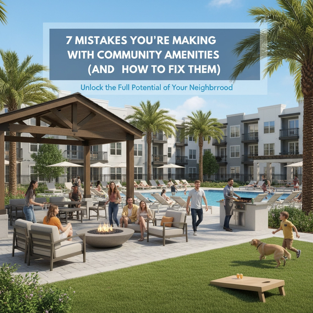 7 Mistakes You&#39;re Making with Community Amenities (and How to Fix Them)