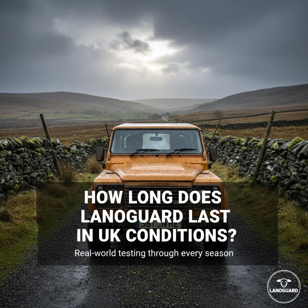 How long does Lanoguard last in UK conditions?