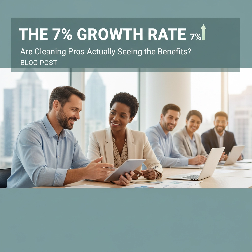 The 7% Growth Rate Everyone's Talking About, but Are Cleaning Pros Actually Seeing the Benefits?