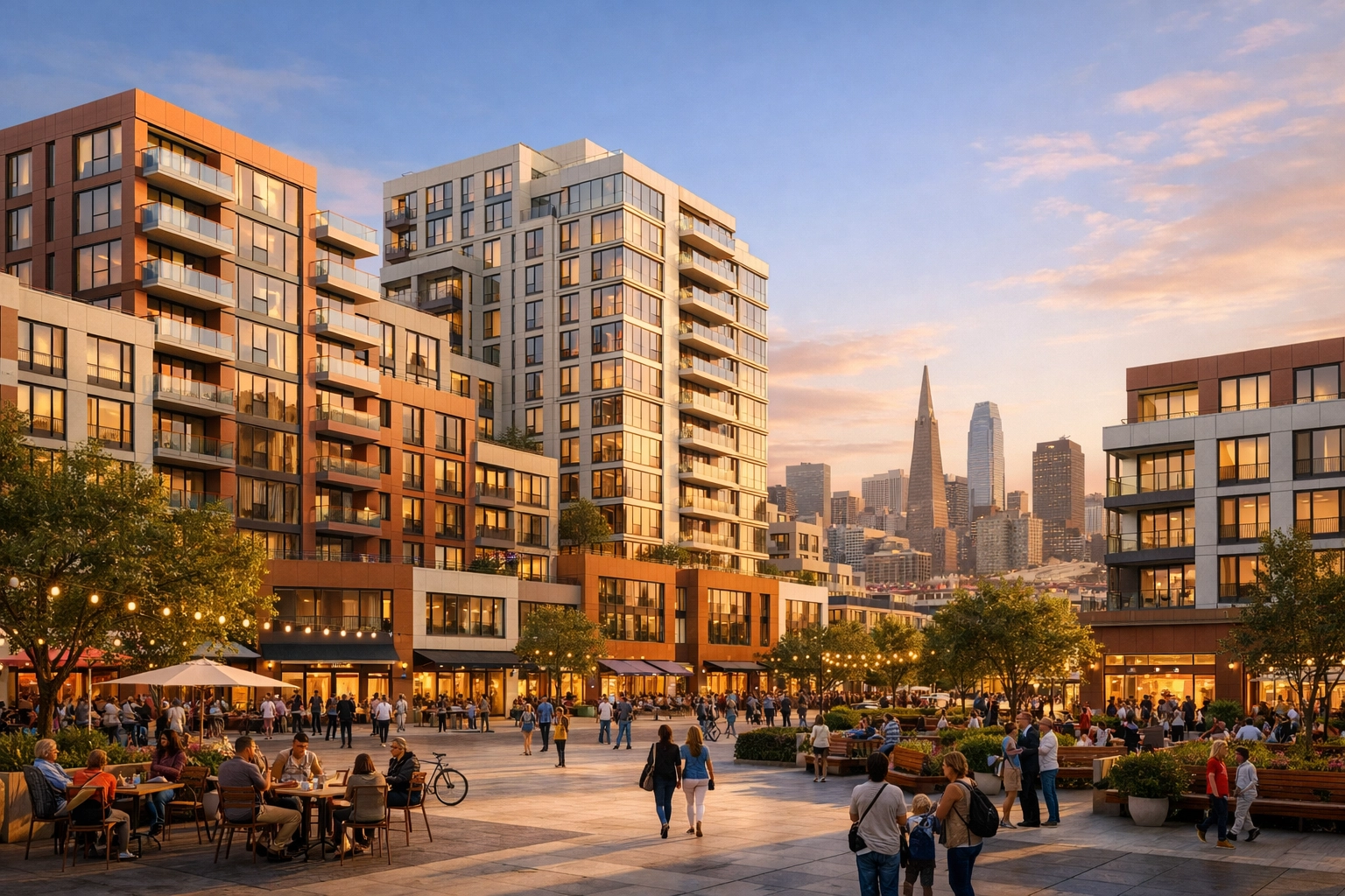 Freedom West 2.0 mixed-use development with affordable housing in San Francisco Fillmore