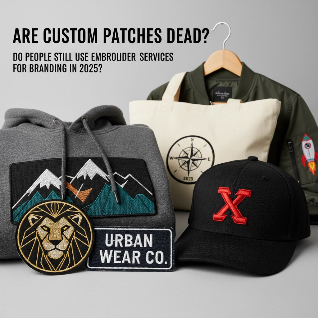 Are Custom Patches Dead? Do People Still Use Embroidery Services for Branding in 2025?