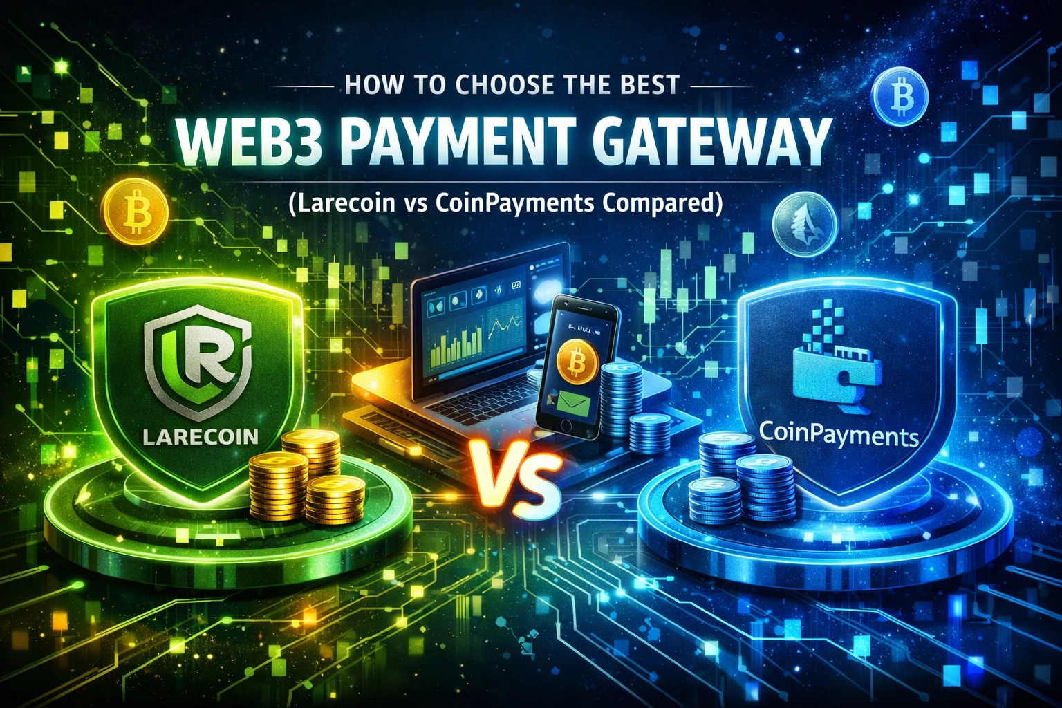 [HERO] How to Choose the Best Web3 Payment Gateway (Larecoin vs CoinPayments Compared)