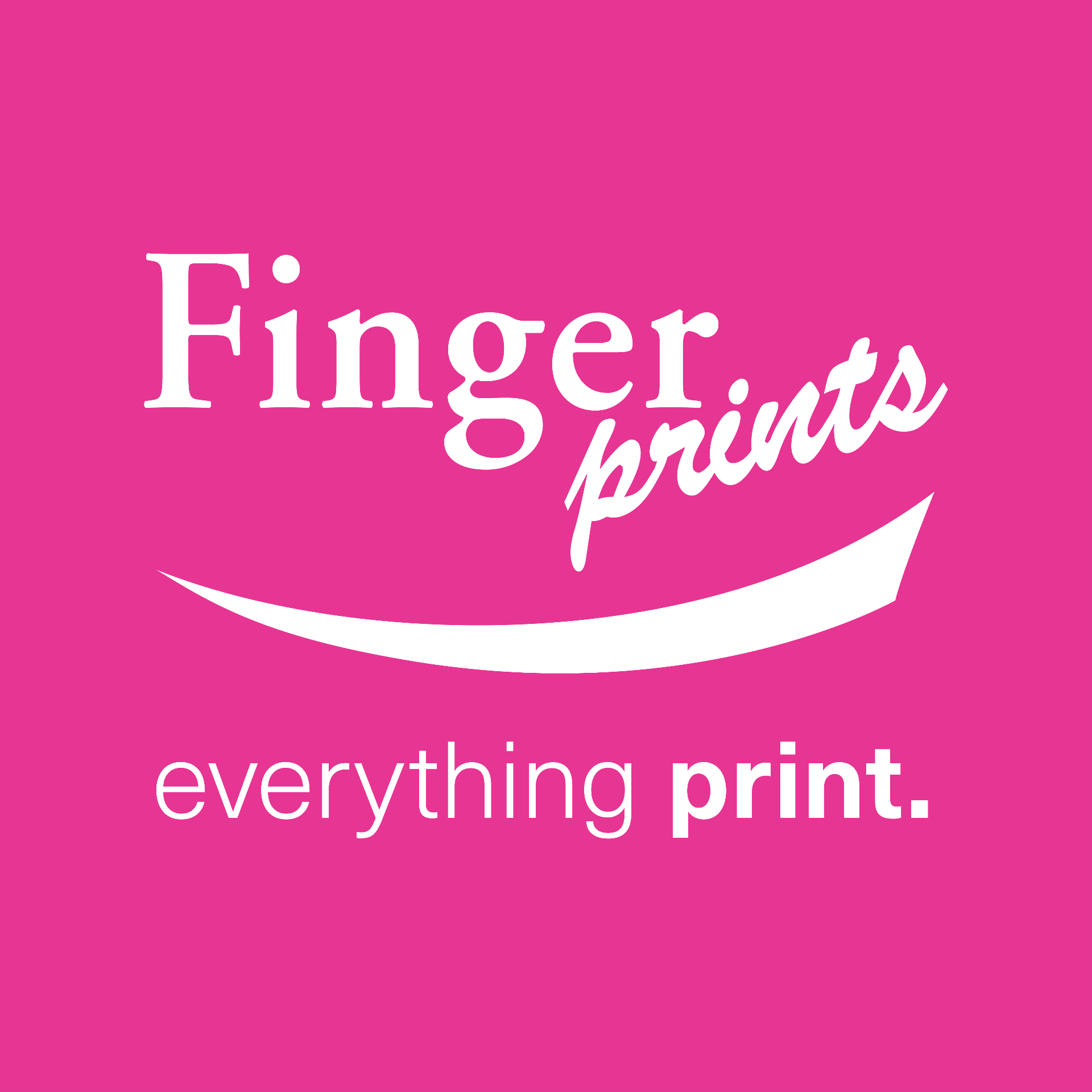 Finger prints company logo