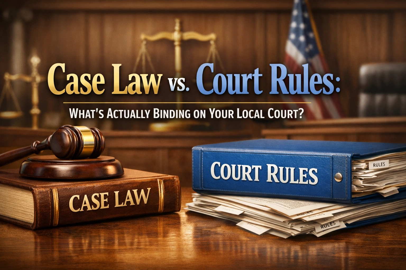 Understanding binding legal authority for pro se litigants