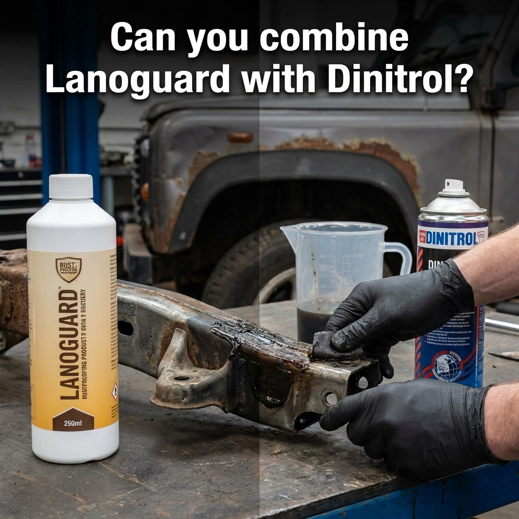 Can you combine Lanoguard with Dinitrol?
