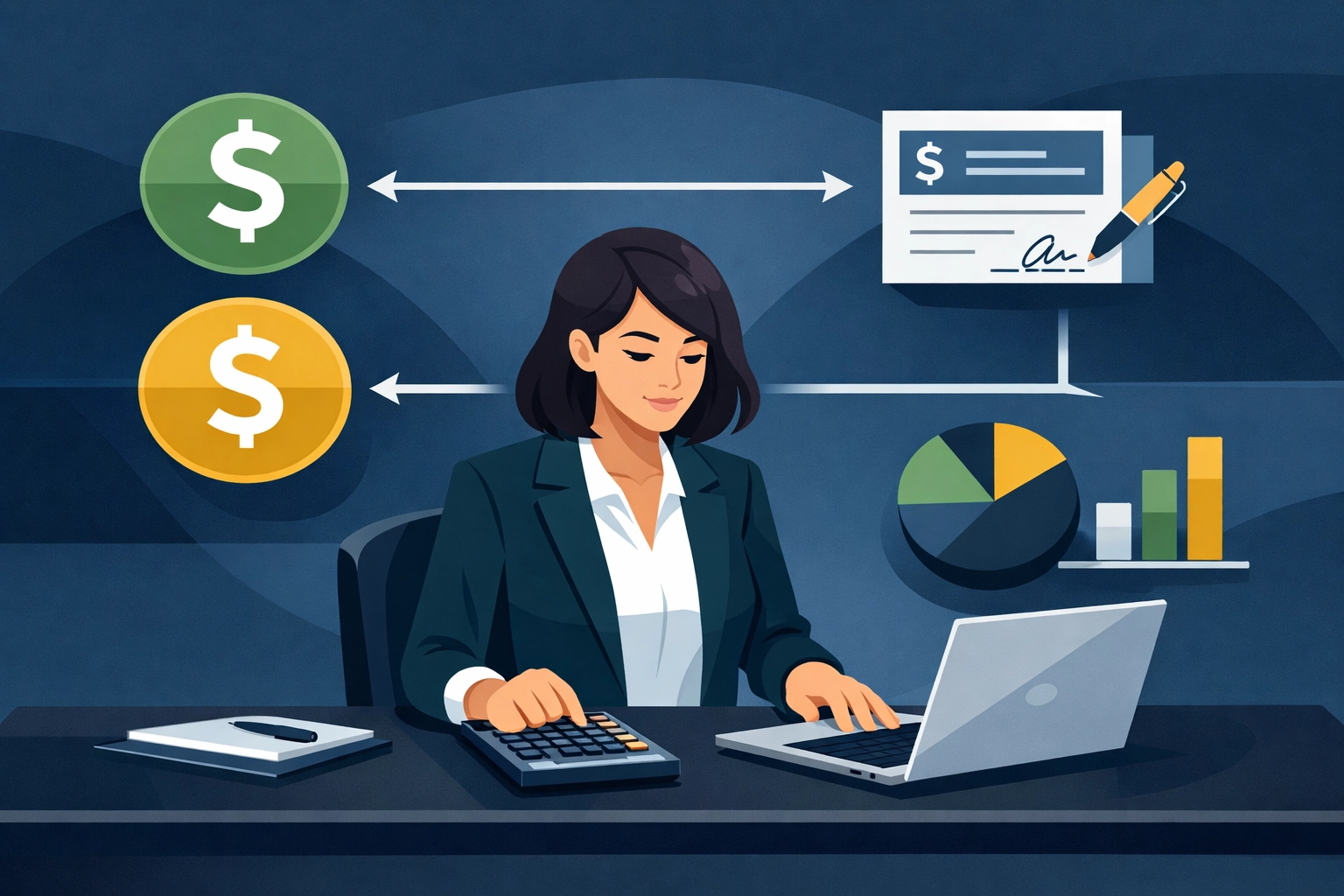 Business owner compensation structure showing salary and distribution strategy for tax savings