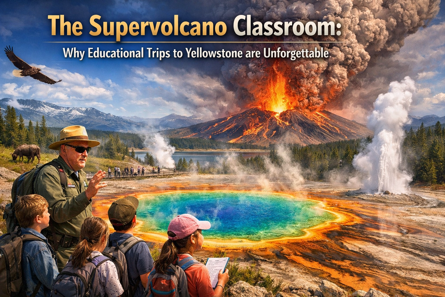 [HERO] The Supervolcano Classroom: Why Educational Trips to Yellowstone are Unforgettable
