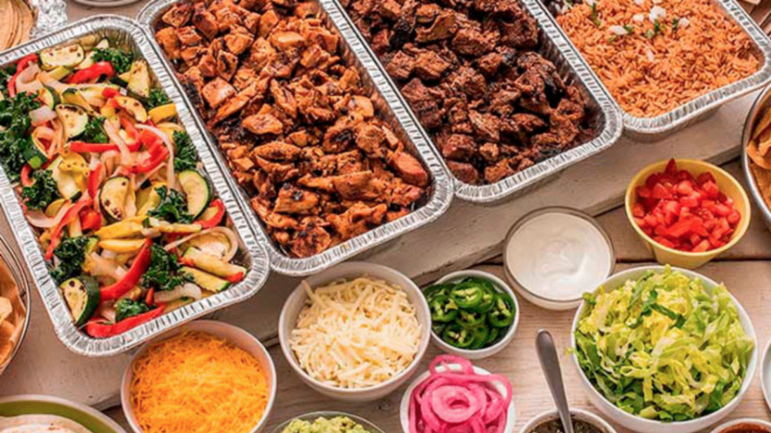 Buffet-style Catering at Hummingbird Hall